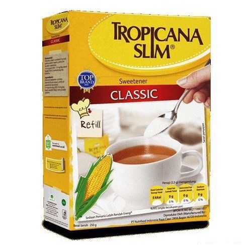 TROPICANA SLIM SWEETENER CLASSIC 250GR - GULA