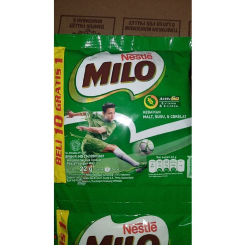 

Milo Activ-Go renteng isi 11 pcs