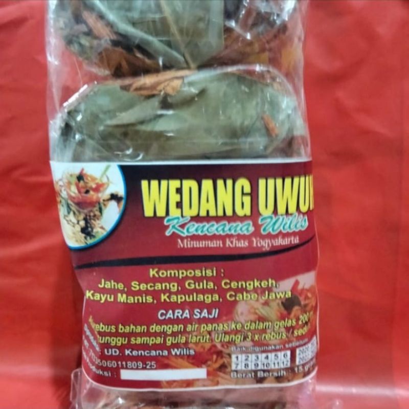 

WEDANG UWUH ISI 5 PCS @15gram (1bks)