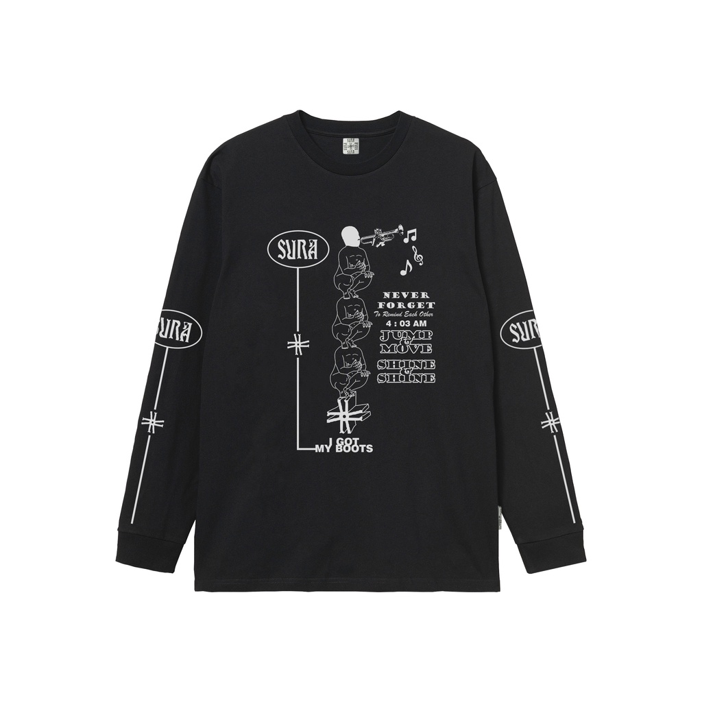 Sura Positiva - Longsleeve (Audik) Black