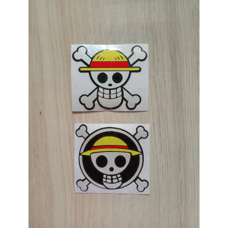 

sticker cutting one peace. one piece