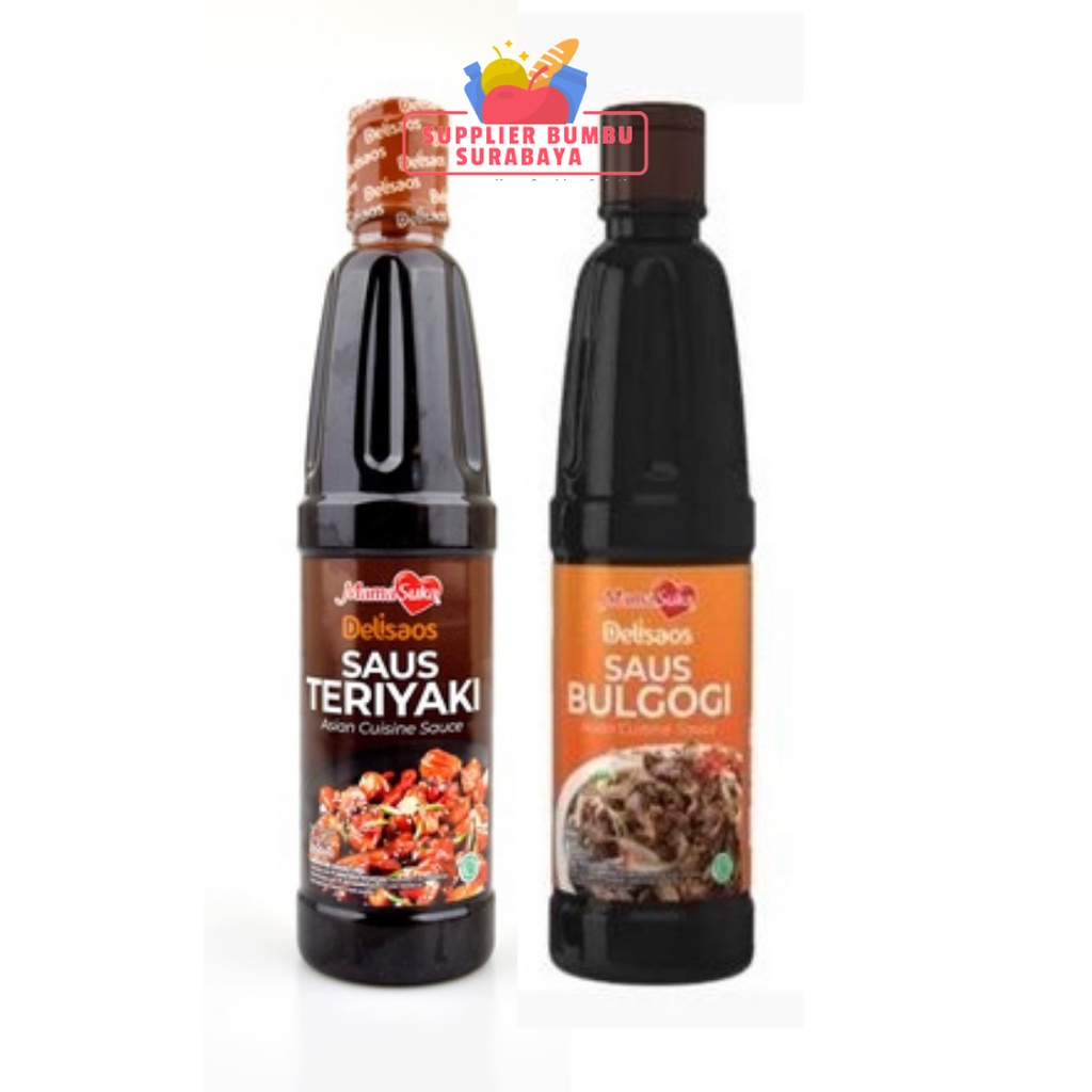 MamaSuka Delisaos Bumbu Saus Teriyaki Bulgogi Halal 260ml