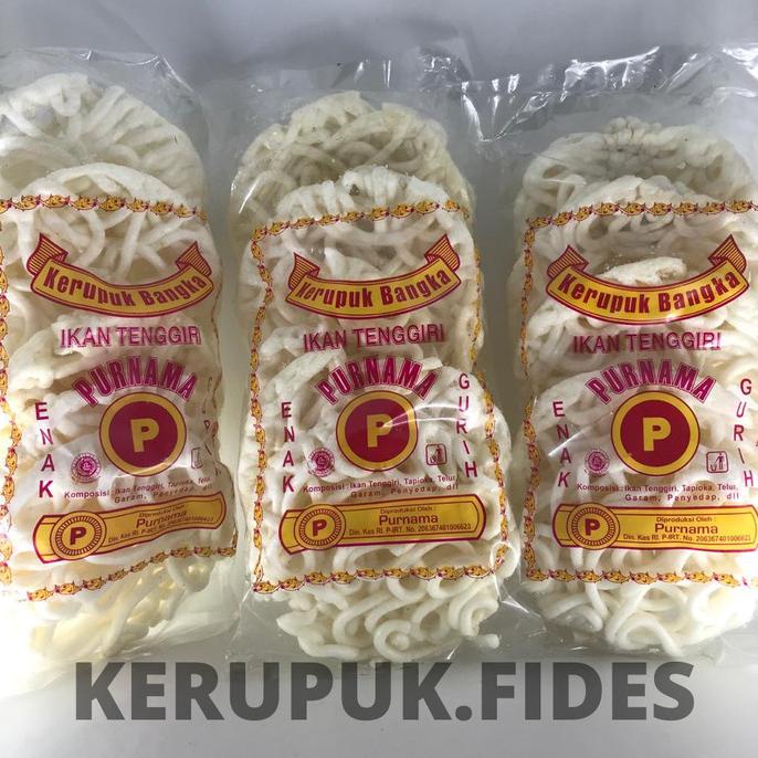 

Promo Awal tahun Kerupuk Keriting Bangka Ikan Tenggiri Merk Purnama - Isi 5 Pcs gurih!! Promo Awal tahun
