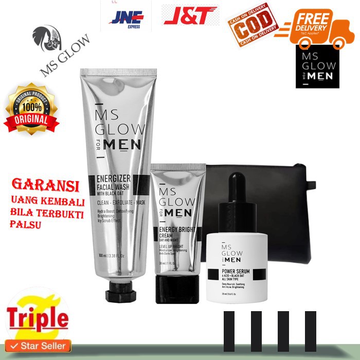 Paket Glowing MSGLOW MS Glow For Men Original