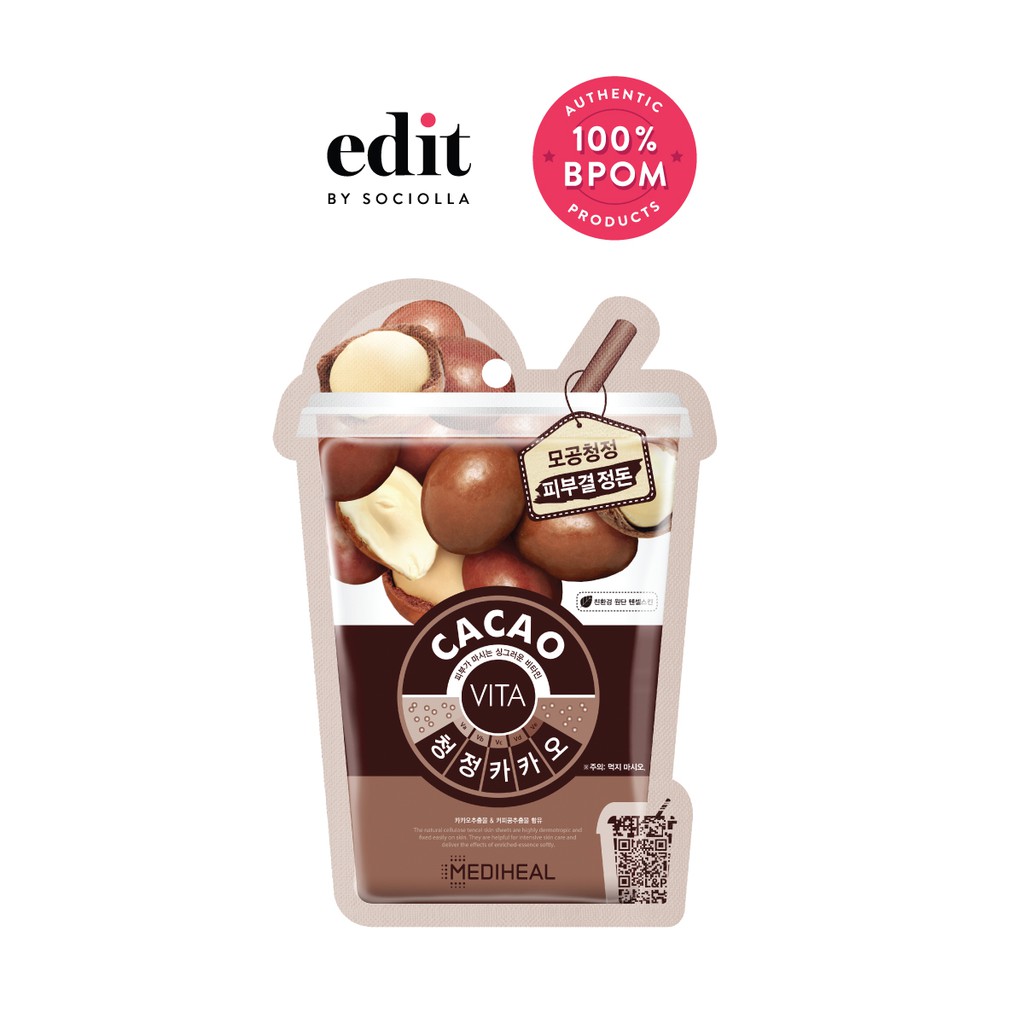

Mediheal Cacao Vita Ade Mask- Size: 20 ml - Edit by Sociolla