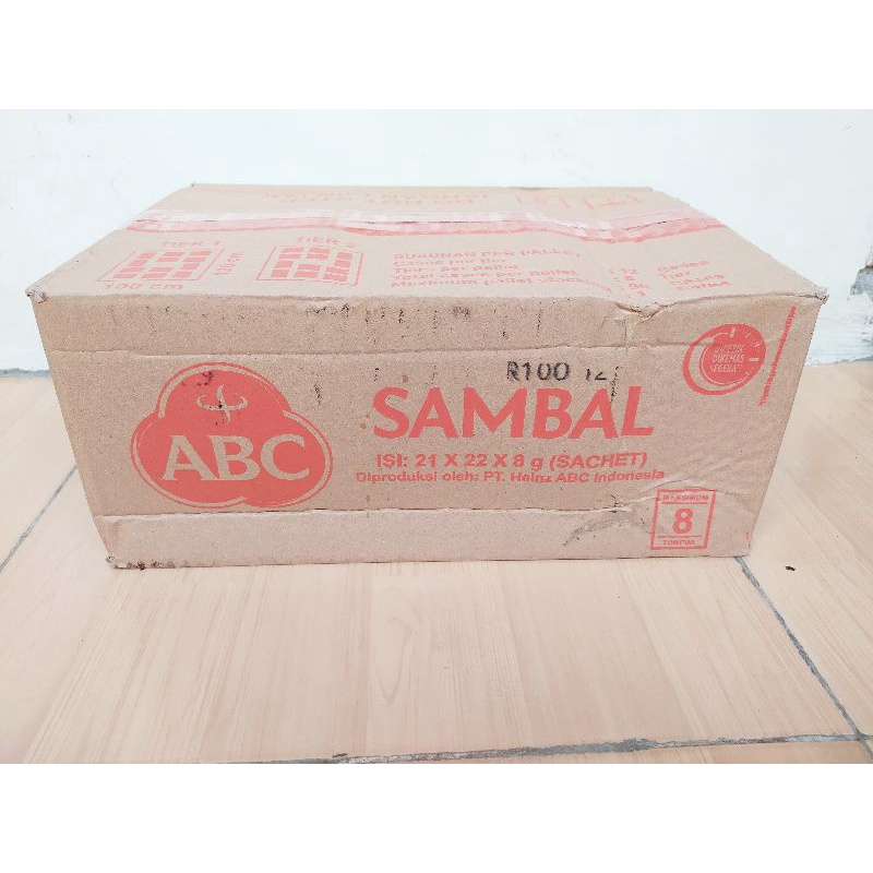 

saos sambal ABC per kardus