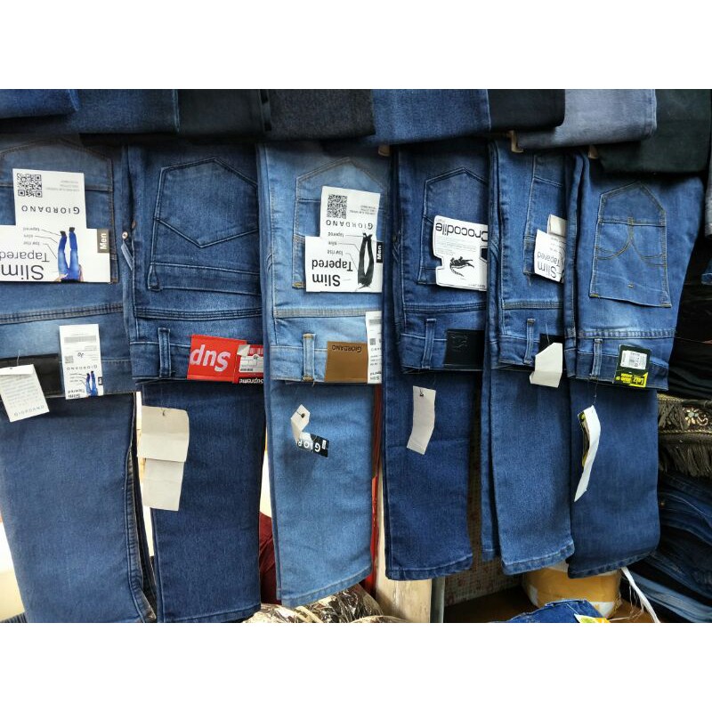 Celana jeans pria slimfit][pensil]]premium