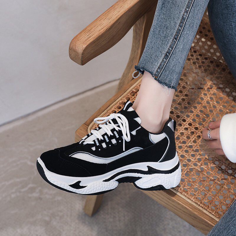 [ PAKAI DUS SEPATU ] IDEALIFESHOES SEPATU SNEAKERS WANITA KOREA IMPORT KEKINIAN 2022 SEPATU CEWEK PEREMPUAN