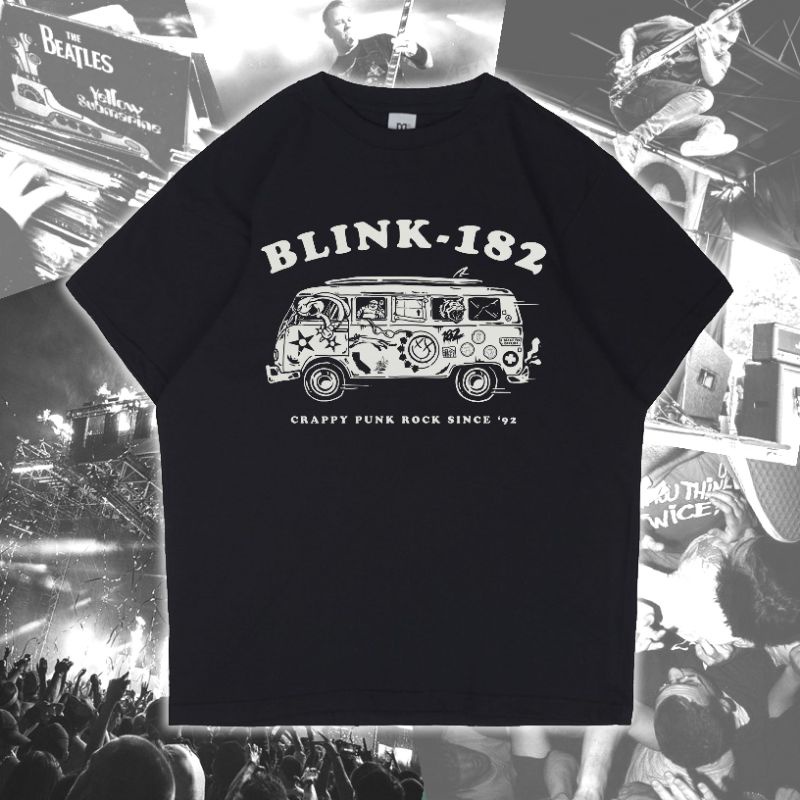 BLINK 182 - KAOS BAND - BAND MERCH