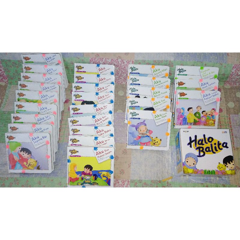 BUKU HALO BALITA + EPen FREE ONGKIR JAWA
