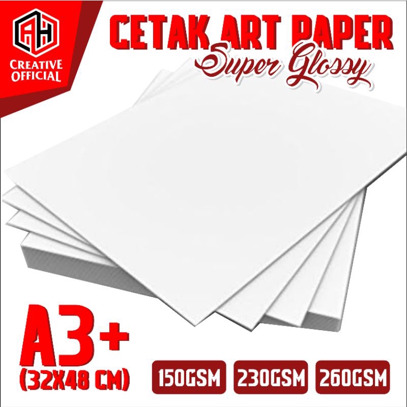 

Cetak A3+ | Print A3+ | Art Paper Super Glossy