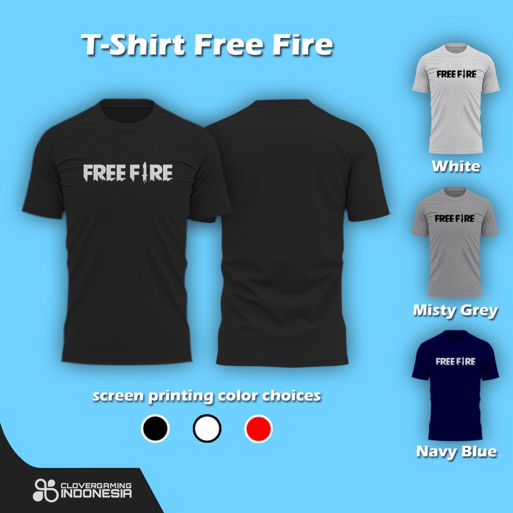 Kaos Free Fire - Kaos Premium