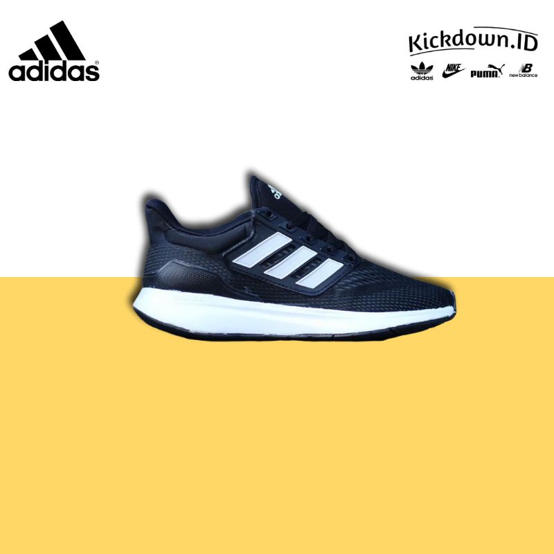 Adidas EQT21 Run Black White Original BNWB BNIB / Sepatu Pria Premium Original / Sepatu Adidas / Sep