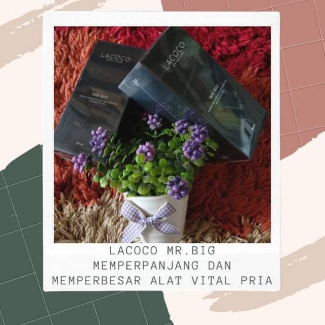 [RAHASIA BIKIN ISTRI BAHAGIA] LACOCO MR BIG NASA 100 % ORIGINAL