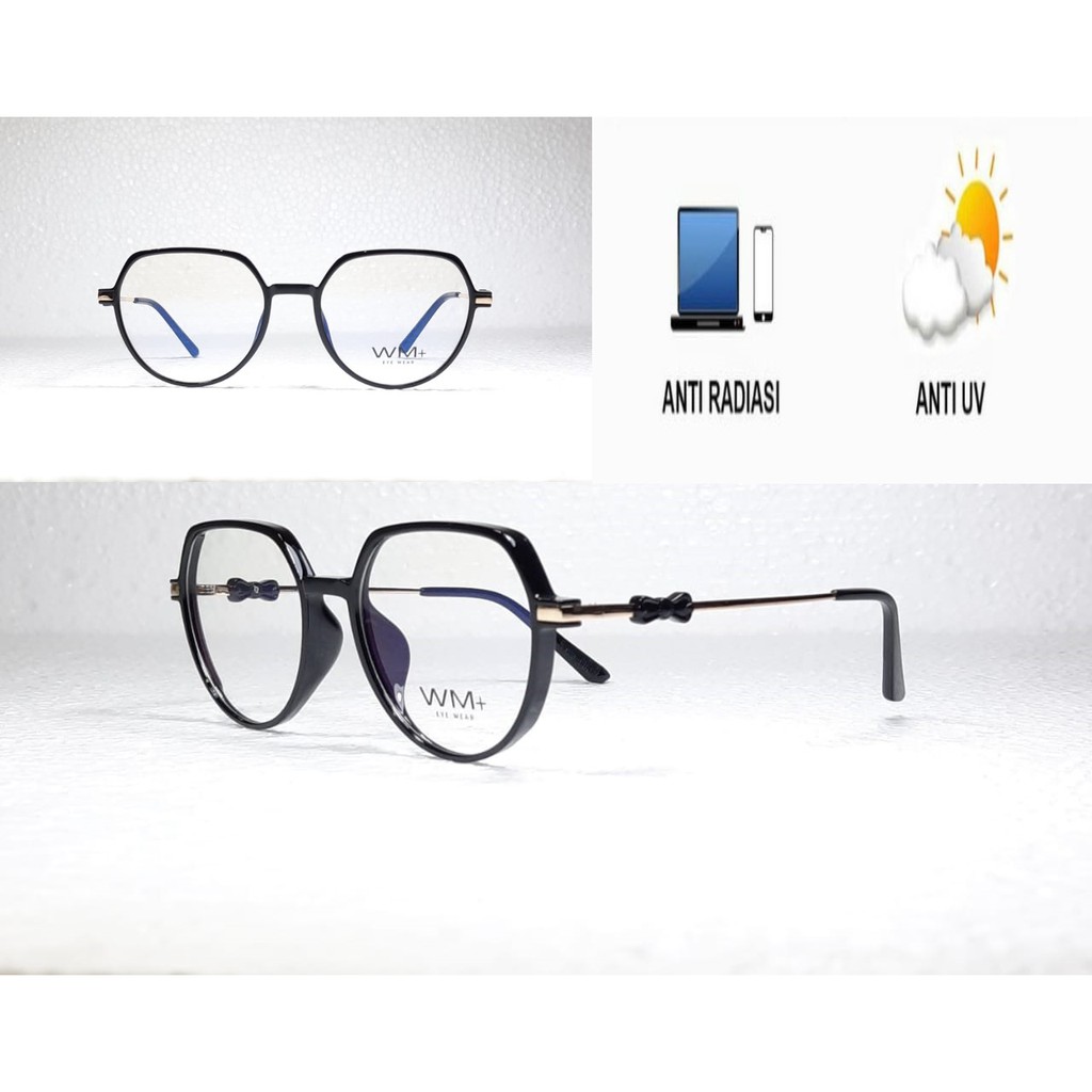 Kacamata Minus Anti Radiasi / Photocromic / kacamata wanita anti radiasi Cyl Plus