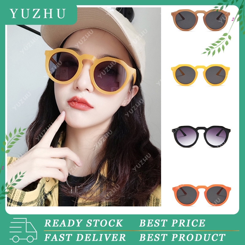 (YUZHU) Ready Stock Kacamata Sunglasses Wanita Trend Kacamata Hitam Candy