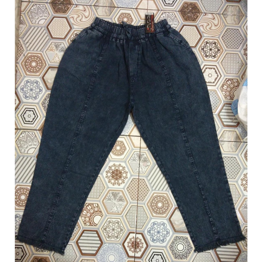 Celana Baggy Pants - Shoft Jeans (BB 60-80 Kg / Jumbo)