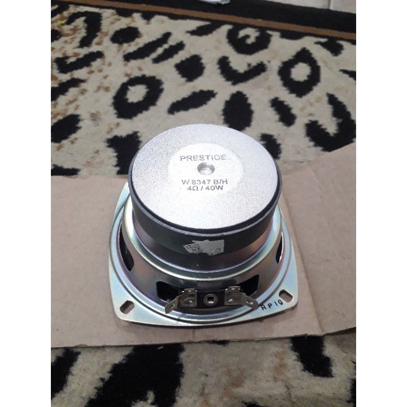 Speaker Mid Woofer 4 inch Prestige W8347 Magnet Besar 40 watt