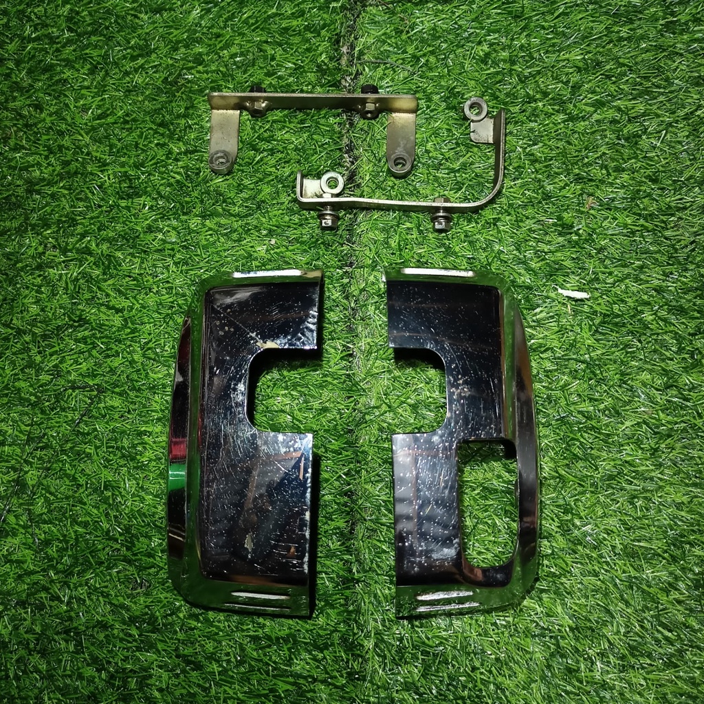 cover mesin tutup mesin atas suzuki thunder 125 thunder set breket original second