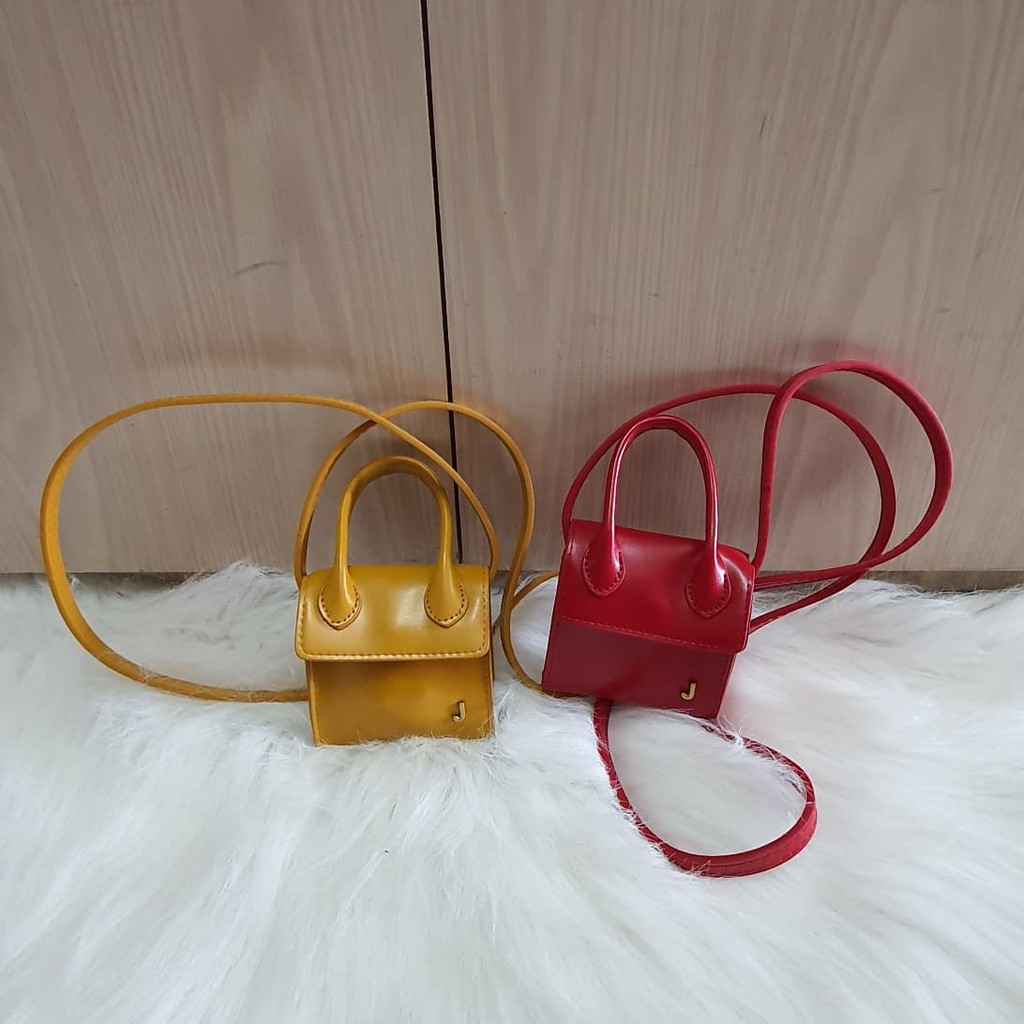 jacquemus* style small sling bag