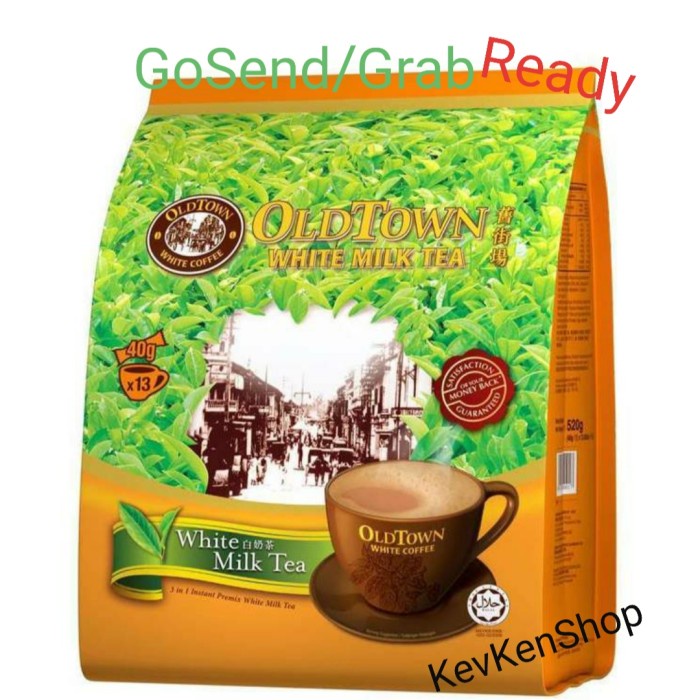

DISKON - (BISA COD) OldTown White Milk Tea Old Town Malaysia 3in1 Teh Susu Putih 13 sachet