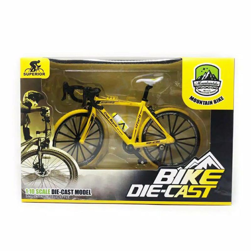 Mainan Diecast Sepeda Balap Roadbike - Diecast Sepeda Balap Sport
