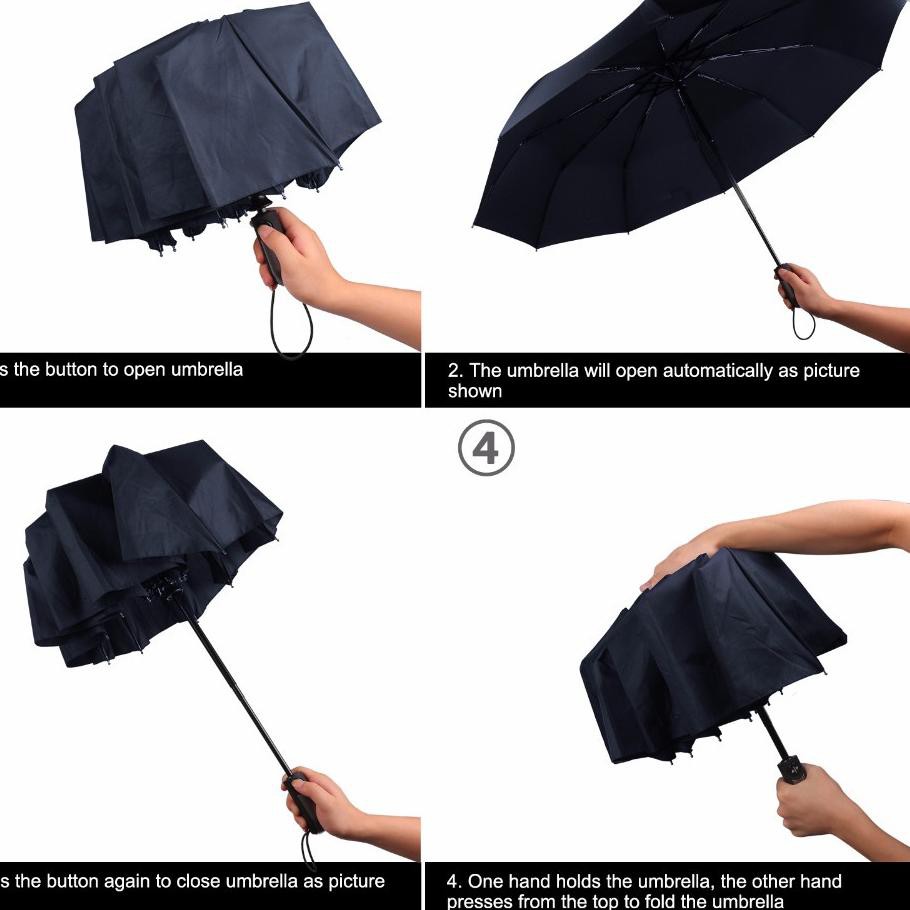 ➤ PAYUNG LIPAT BUKA TUTUP OTOMATIS# ✷