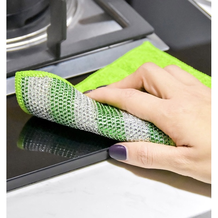 KAIN LAP DAPUR SET MICROFIBER/ LAP KOMPOR INFORMA