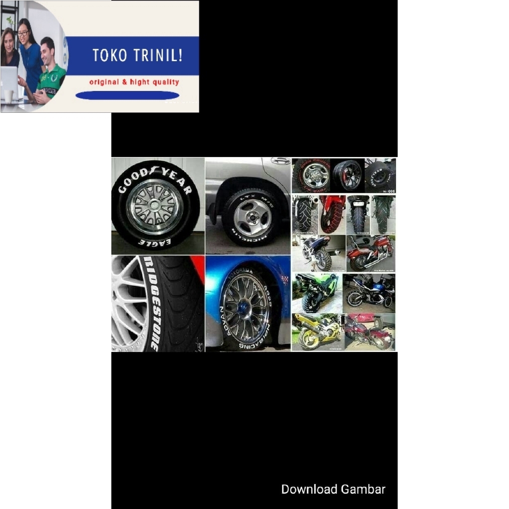 

Spidol Ban TOYO / Paint Marker Toyo (Kualitas Terbaik) - Putih