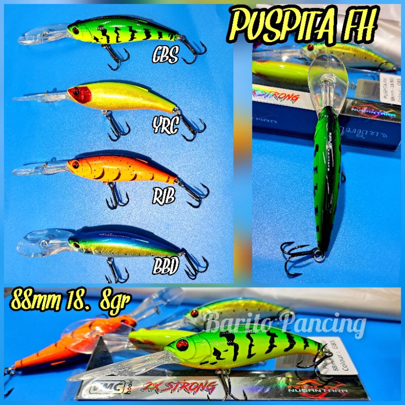 Minow Relix Puspita FH Umpan Pancing Kesting