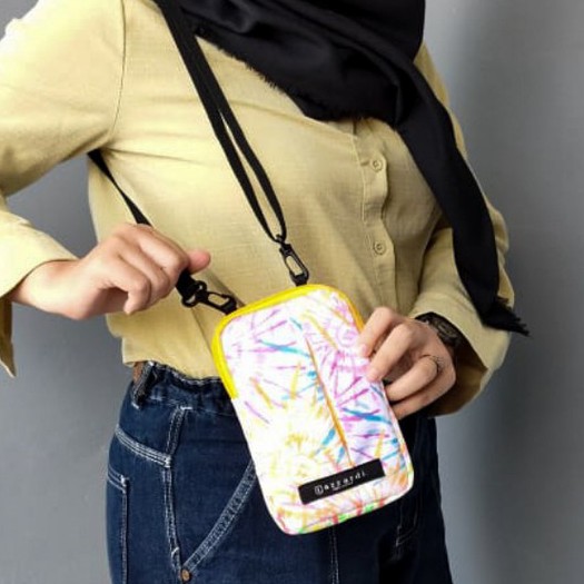 CRUISING RAINBOW |ManNeedMe x URBAN| Tas Selempang Pria Tas Handphone Sling Bag Pria ORIGINAL