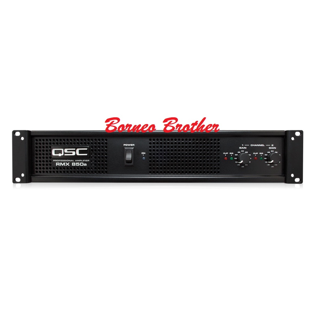 QSC RMX 850a RMX 850 a Original Power Amplifier 2 x 185 Watt @ 8 Ohm