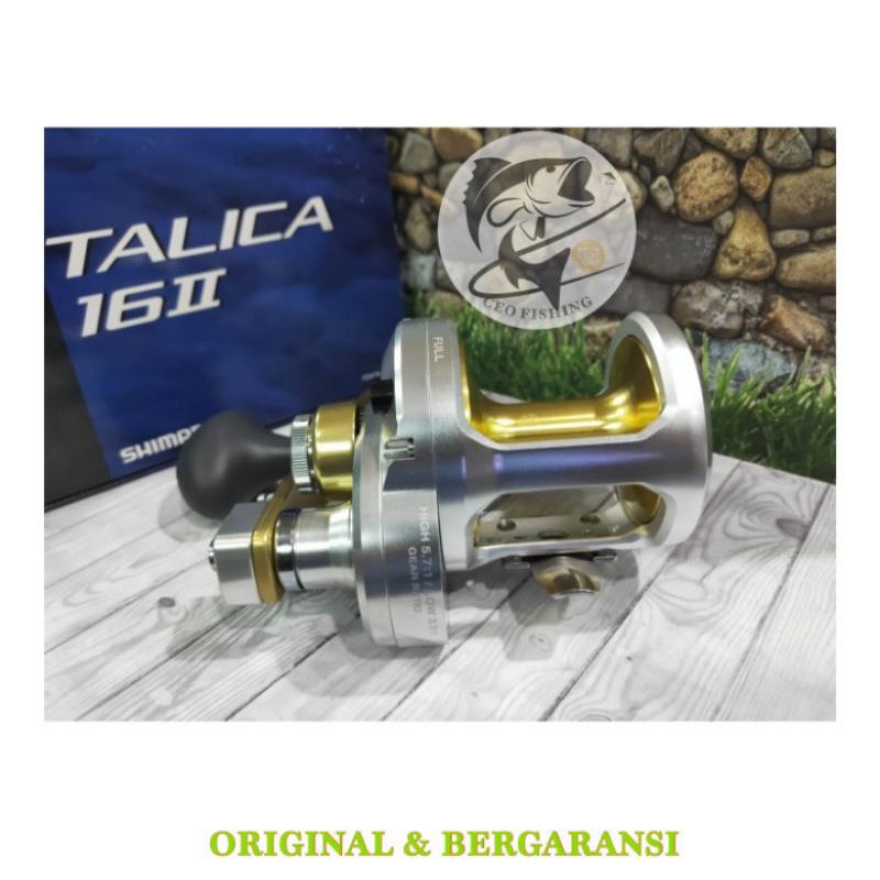 Reel Shimano Talica 16 || Jigging Trolling model 2023