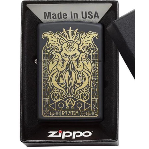 Zippo Original USA 29965 Monster Design - Stok Lengkap & Resmi