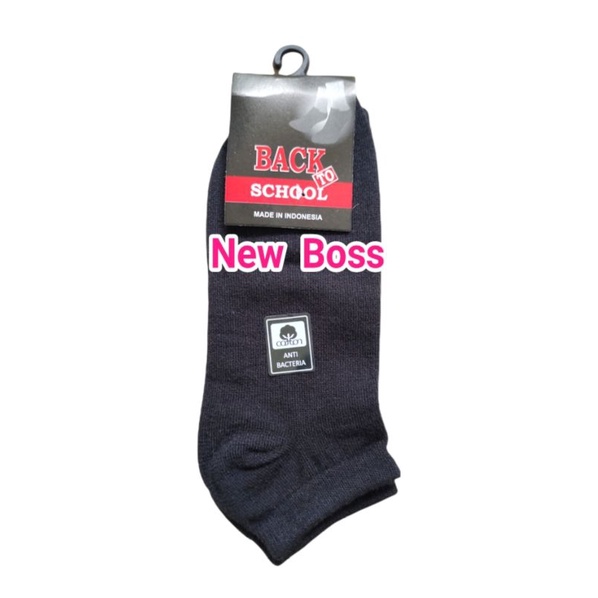 Kaos Kaki Hitam Pendek Mata Kaki BTS