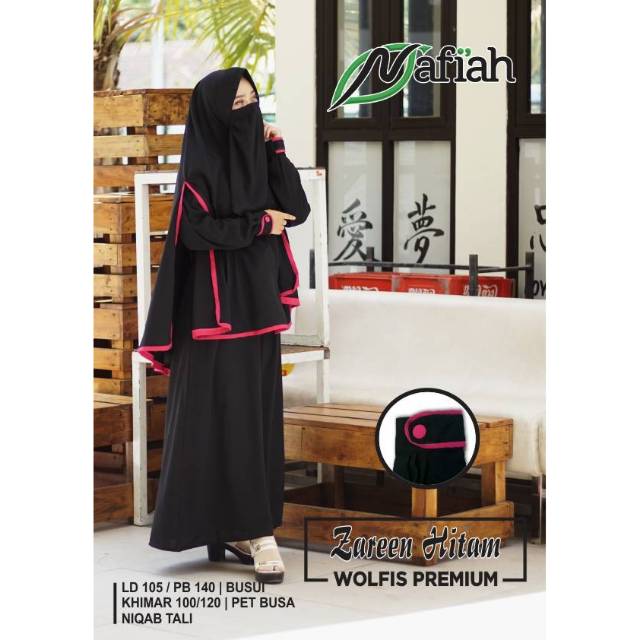 GAMIS SET ZAREEN SYARI WOLFIS