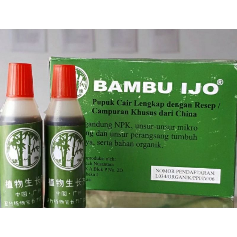 Pupuk organik cair Bambu ijo 12ml.