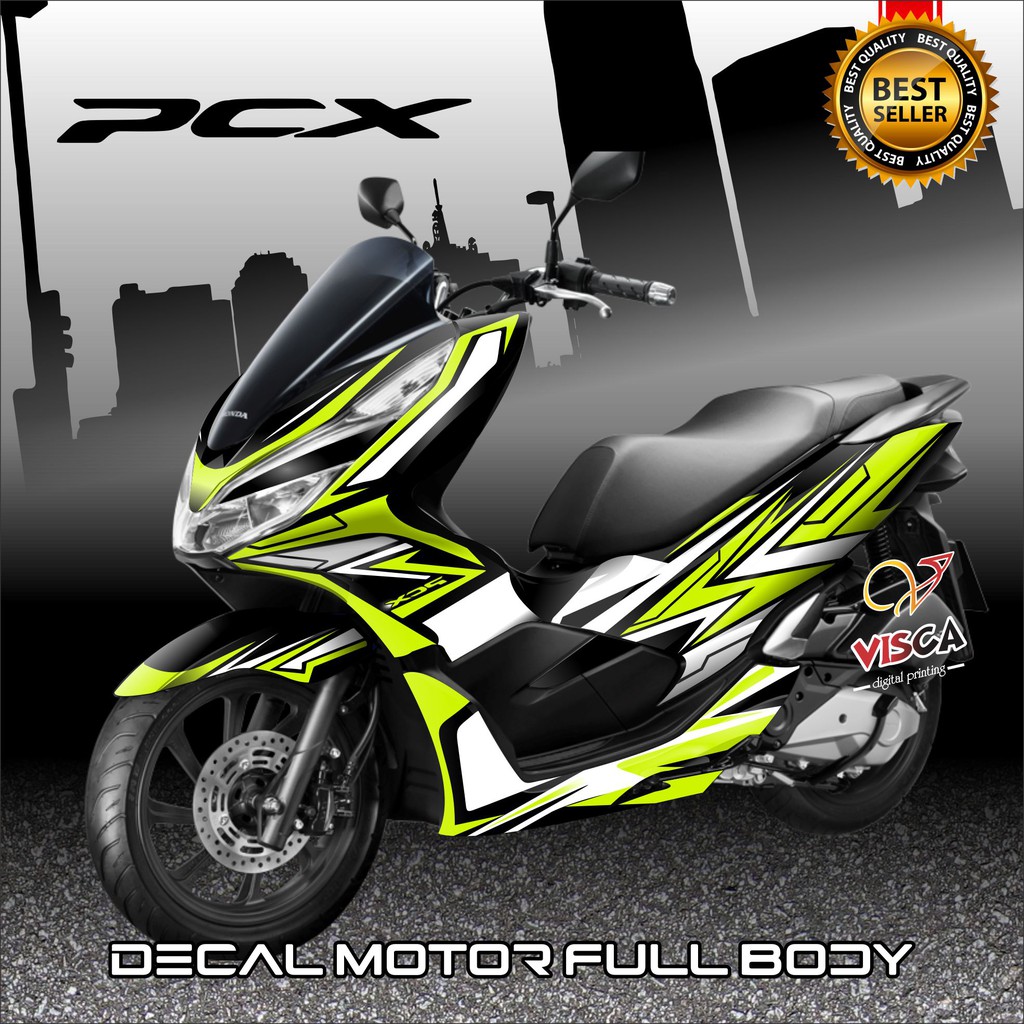 Decal Pcx Full Body Stiker Pcx Full Body Dekal Pcx Full Body Decal Pcx 150 Shadow