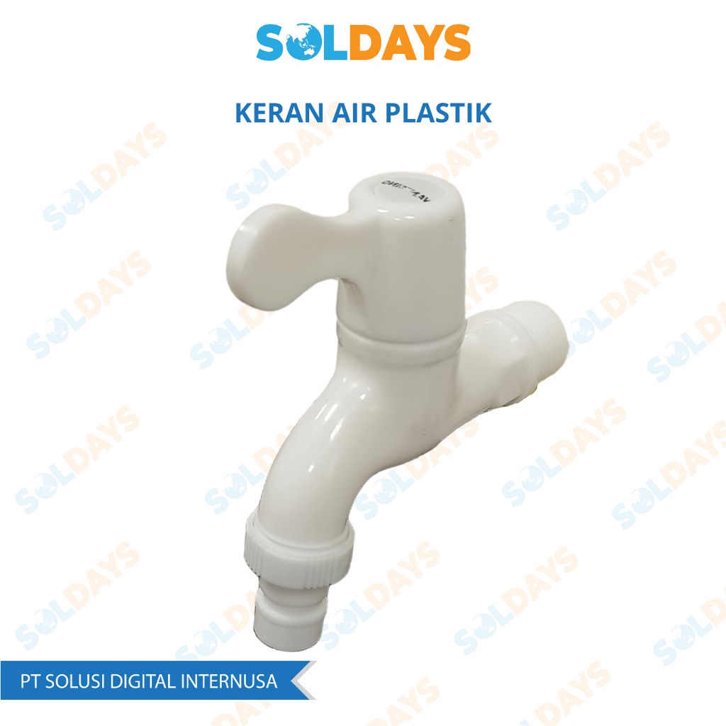 Keran Air Plastik/Kran Air Putih/Keran Toilet/Kran Dapur