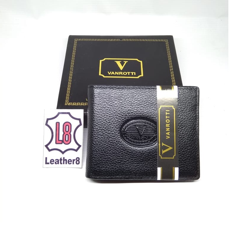 Dompet Pria Kulit Asli Vanrotti 3Dimensi - Dompet Lipat 3 Dimensi Murah