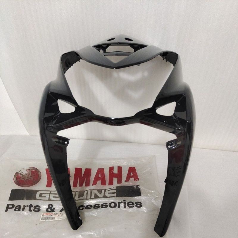 Cover depan Front panel cover Yamaha Mio Soul hitam ORIGINAL 14D-F8311-00-P0 Distributor Sparepart R
