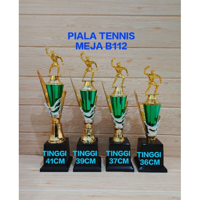 PIALA TENNIS MEJA B112 PATUNG TENNIS MEJA 1 SET