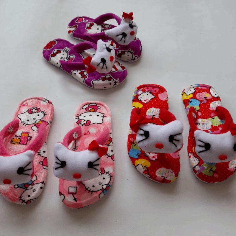 Sandal Rumah Sendal Anak Boneka Hello Kitty