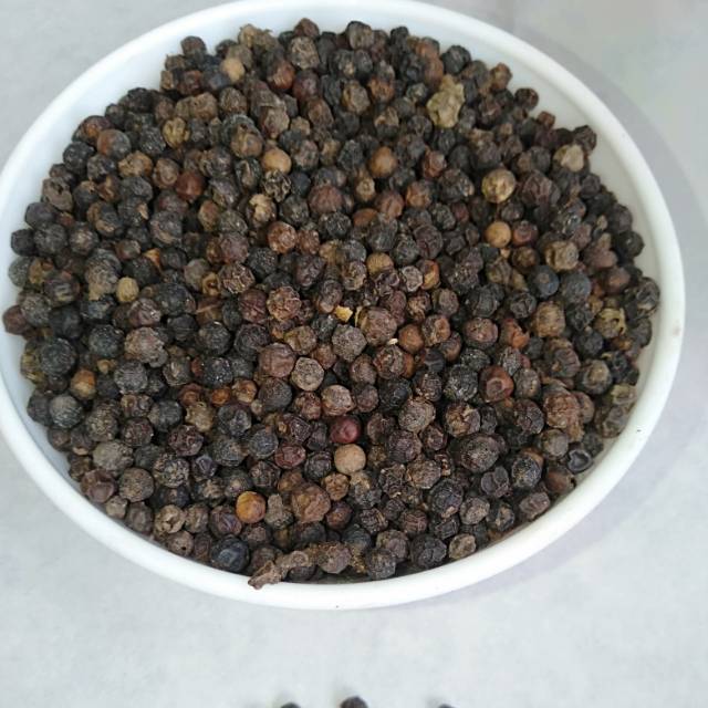 

Merica hitam/ black pepper 100 gram