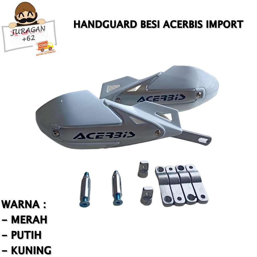 HANDGUARD HAND GUARD ACERBIS BESI KLX CRF WR SUPERMOTO MOTOR UNIVERSAL