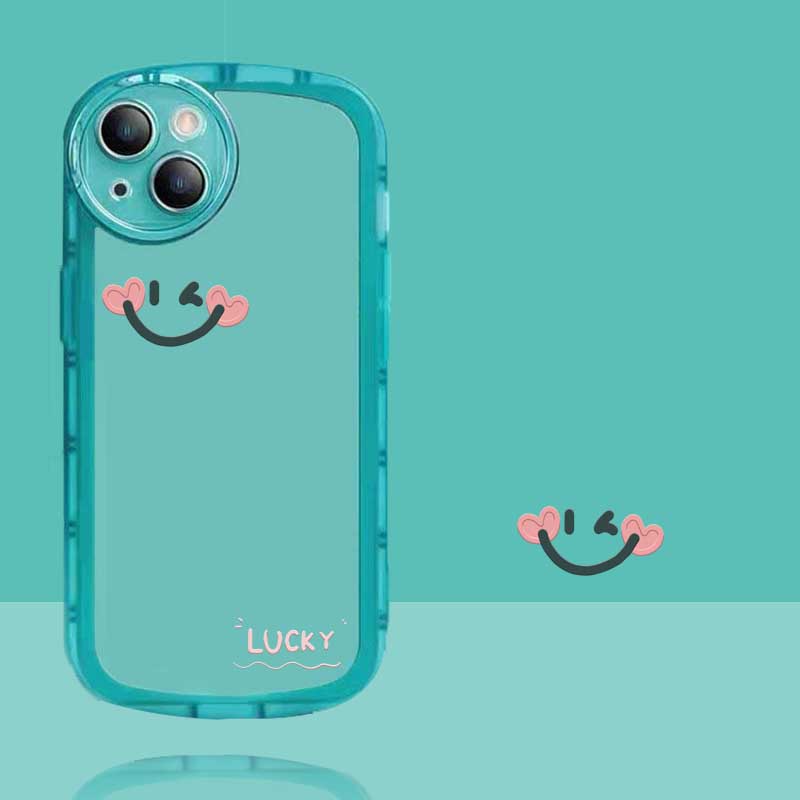 Case Bahan TPU Motif Smiley Untuk Samsung A14 M14 A04 A13 A02S A03 A03S A23 A30S A11 A12 A51 A30 A50 A52 A20S A10S M11 M12 J4 Plus J7 Prime