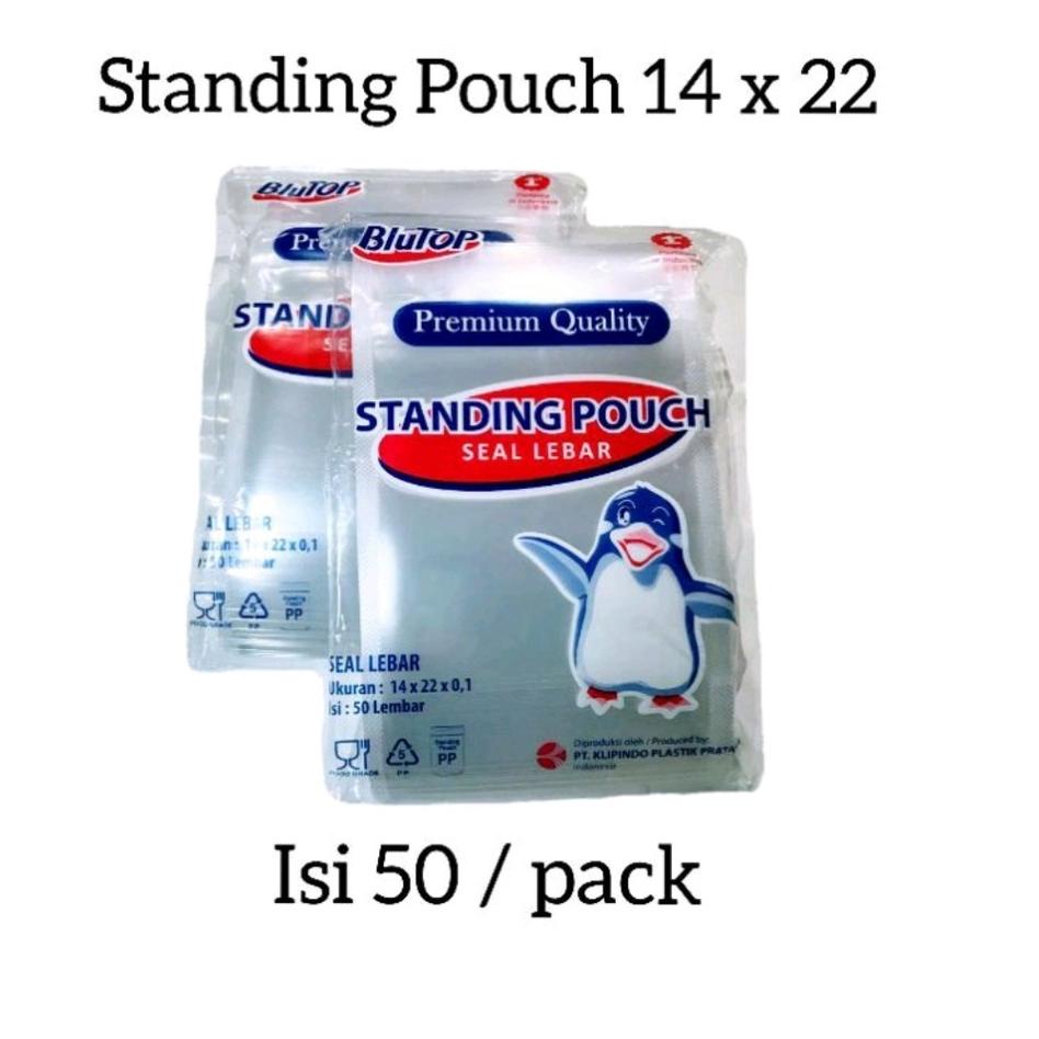Ready Terbatas Plastik Standing Pouch 14x22 Stp 14x22 Plastik Kemasan Snack