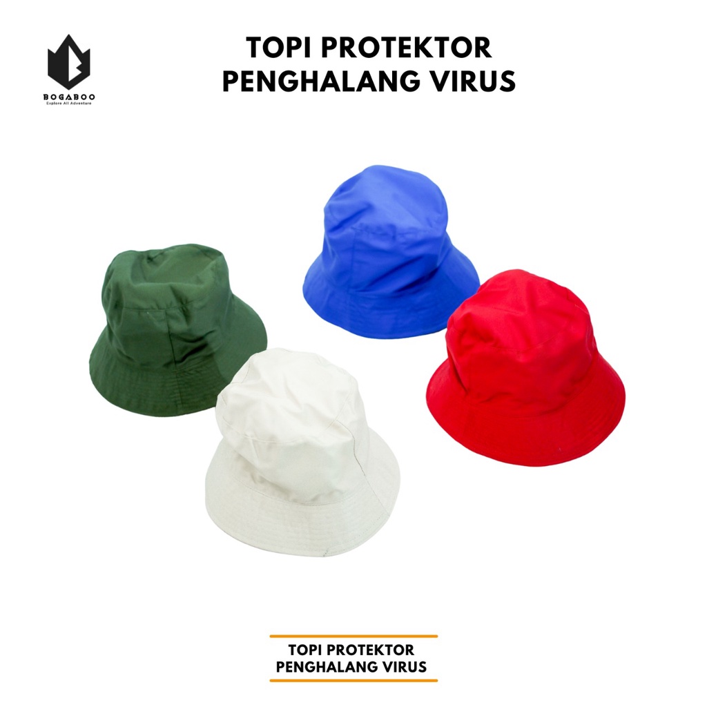 COD Topi Protektor Pelindung Debu  Penghalang Virus - Face Shield - Visor Penangkal Dari Virus