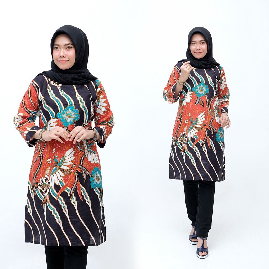 Dianputri - Tunik Batik Wanita Motif Baru Batik Dianputri-3