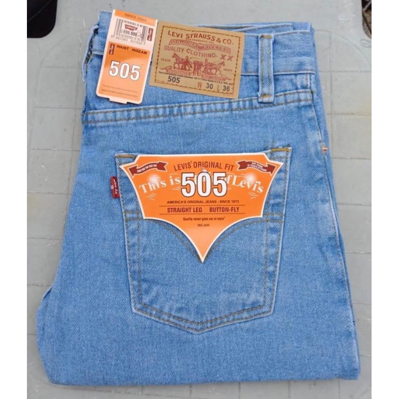 celana panjang 505 pria// jeans panjang standar